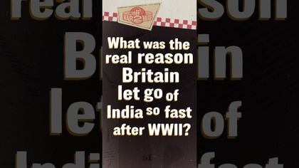 The Real Reason Britain Gave Up India So Fast #W2W #shorts