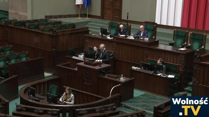  Czarzasty do Grzegorza Brauna: ŚLICZNIE pan wygląda, jak jest pan wzruszony!