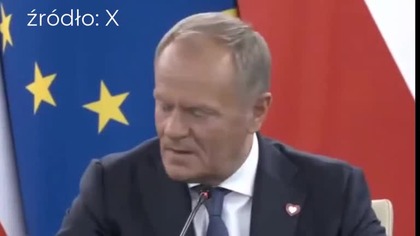 Tusk grozi interwencją sił zewnętrznych w Polsce
