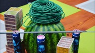 Experiment watermelon Explode!!!