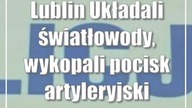 Lublin: Układali światłowody, wykopali pocisk artyleryjski