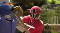 Power Rangers Samurai odcinek 7 - Zaklęty Niebieski