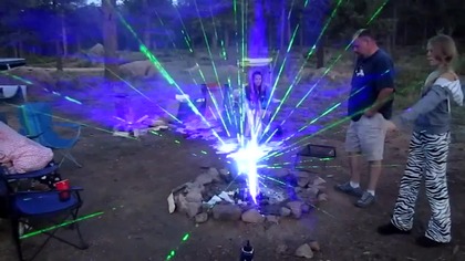 Laser skierowany w ognisko