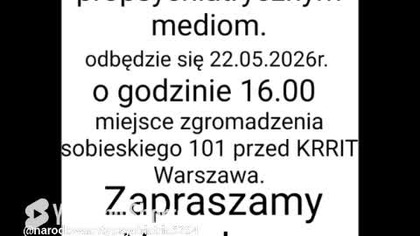 protest przeciwko lewackim propsychiatrycznym mediom