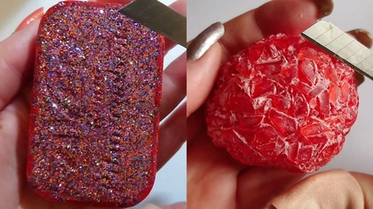 Soap Carving ASMR Relaxing Sounds no talking Satisfying ASMR Video #soapcarving #carvingsoap #acmp