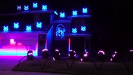 Efektowne podświetlenie domu na Halloween