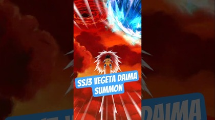 SSJ3 VEGETA DAIMA CARNIVAL LEGENDARY SUMMON 11 ANNIVERSARY DBZ DOKKAN BATTLE