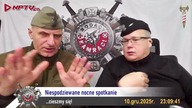 Niespodziewane nocne spotkanie.  Śr.  10. 12. 2025r.  W.  Olszański, M.  Osadowski Rodacy Kamraci NP