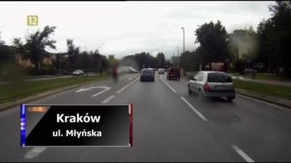 Krakowska drog&oacute;wka łapie złodzieja