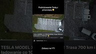 Tesla z przyczepą i problemy z parkowaniem przy ładowarce  #elektromobilność #danielgrzyb #tesla