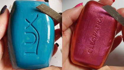 Soap Carving ASMR Relaxing Sounds no talking Satisfying ASMR Video