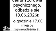 protest nie dla centrum zdrowia psychicznego.
