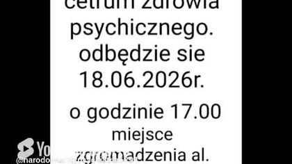 protest nie dla centrum zdrowia psychicznego.