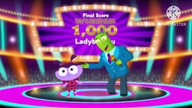 Ladybird Lu wins the game show