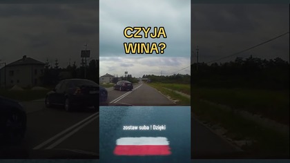 Skręcał z kierunkiem, a Mercedes wyprzedza! O włos od kolizji #droga #uwaga #kierowcy