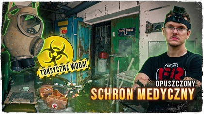 NIE POWINNIŚMY TAM WCHODZIĆ!  Toksyczny schron pełny sprzętu | ExploRide Urbex