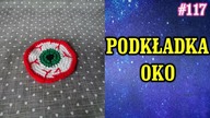Podkładka oko na szydełku, Halloween, Crochet, tutorial DIY szybki poradnik krok po kroku #117
