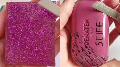 Soap Carving ASMR Relaxing Sounds no talking Satisfying ASMR Video #soapcarving #soapcuttingvideo