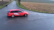Audi i palenie wszystkich opon