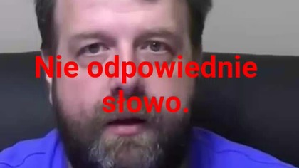 niewłaściwe słowo.