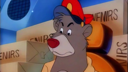 45. Super Baloo - Na tropie rubinowego skarbu (Pl.  Dubb.  ) 1080p HD [AI-Restored]