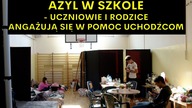 Szkołę zamienili w azyl dla uchodźców.  Nie czekali ani sekundy