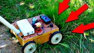 How to make a mini DIY LAWN MOWER /  Tutorial