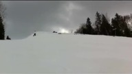 Grupowy backflip na nartach