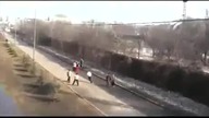 Szalony podwójny backflip