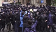 Bijatyka na ulicach Tbilisi! Powód? Ustawa o tzw.  zagranicznych agentach