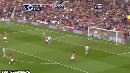 Premier League sezon 2008/2009 Man Utd 1-4 FC Liverpool Skrót (2 połowa)