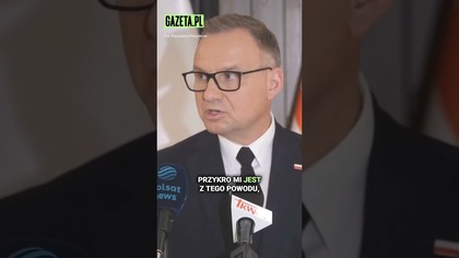 Polacy nic się nie stało? Duda: No stało się! Przegraliśmy z Finlandią! #shorts #duda