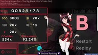 osu random play  #12 | The Big Black | Onos Taiko Oni 5,39* [OSU!TAIKO]