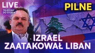SPECJALNY LIVE: POTĘŻNA ESKALACJA.  IZRAEL ZBOMBARDOWAŁ LIBAN l NA ŻYWO l JAKUBIAK, REPETOWICZ