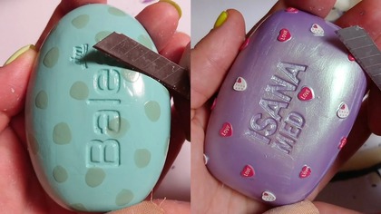 Soap Carving ASMR Relaxing Sounds no talking Satisfying ASMR Video
