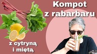 Orzeźwiający KOMPOT Z RABARBARU, idealny na upały i INFO