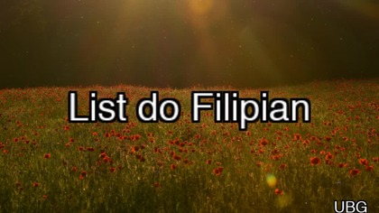 11. UBG - List do Filipian