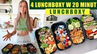 ZROBIŁAM 4 LUNCHBOXY W 20 MINUT  2000 KCAL 