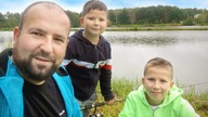 Wędkarstwo rodzinne na spontanie - zaskoczył nas deszcz