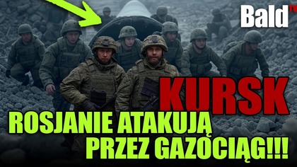 KURSK - ROSJANIE ATAKUJĄ PRZEZ GAZOCIĄG