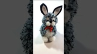 Króliczek Pom-Pom na WielkanocJak zrobić? DIY #shorts #krolik #wielkanoc #zajaczek #pompom #dc