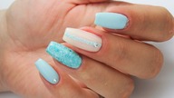 Elegance nails glitter / allepaznokcie / Colours by Molly