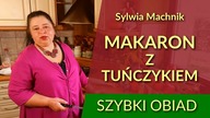 Makaron w sosie z tuńczykiem