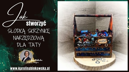 DIY na Dzień Taty  Męska skrzynka z papieru  zrób to sam!