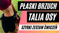 Ćwiczenia na WCIĘCIA W TALII, PŁASKI BRZUCH, OPONKĘ - Pozbywamy się Tłuszczu z Okolic Brzucha!
