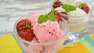 Błyskawiczne lody truskawkowe i bananowe - Jak zrobić - Smakowite Dania