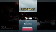 Chcieli nastraszyć kierowcę trafili źle.  Zero strachu!  #droga #shorts #viral #polscykierowcy