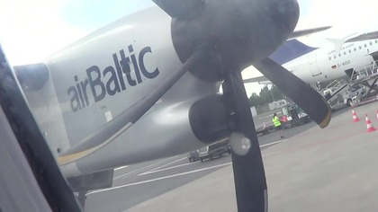01 08 18 Bombardier DHC 8 Q 402NG YL BAFTallinn Riga Air Baltic