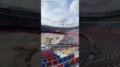 Zobacz, co aktualnie dzieje się z Camp Nou...
