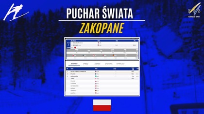PUCHAR ŚWIATA W ZAKOPANEM NA ŻYWO - SKOKI NARCIARSKIE - 18. 01. 2025r.